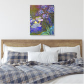 Toile Claude Monet Water Lilies Agapanthus (Insitu(Chambre))
