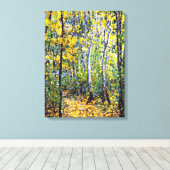Toile Claude Monet - Wood Lane, (Insitu (Plancher de Bois))