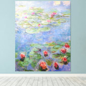 Toile Claude Monet's Water Lilies (Insitu (Plancher de Bois))