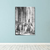 Toile Claudio accuse Héros de fidélité (Insitu (Plancher de Bois))