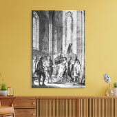 Toile Claudio accuse Héros de fidélité (Insitu(Salon))