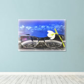 Toile Clavier des lunettes de neige (Insitu (Plancher de Bois))