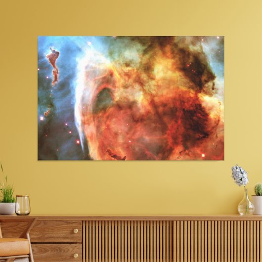 Toile Clavier Nebula Doigt médian de Dieu Carina Nebula (Insitu(Salon))