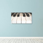 Toile Clavier numérique pour piano (Insitu (Plancher de Bois))