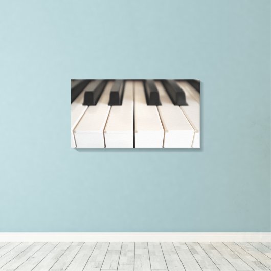 Toile Clavier numérique pour piano (Insitu (Plancher de Bois))