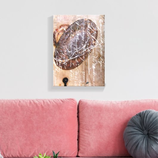 Toile Clavier vintage (Insitu(Salon))