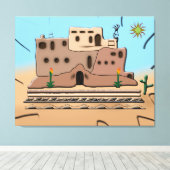 Toile Clay House (Insitu (Plancher de Bois))