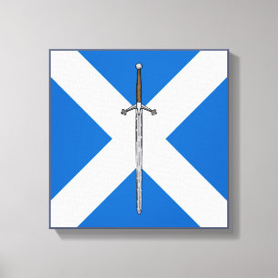 Toile Claymore et Saltire