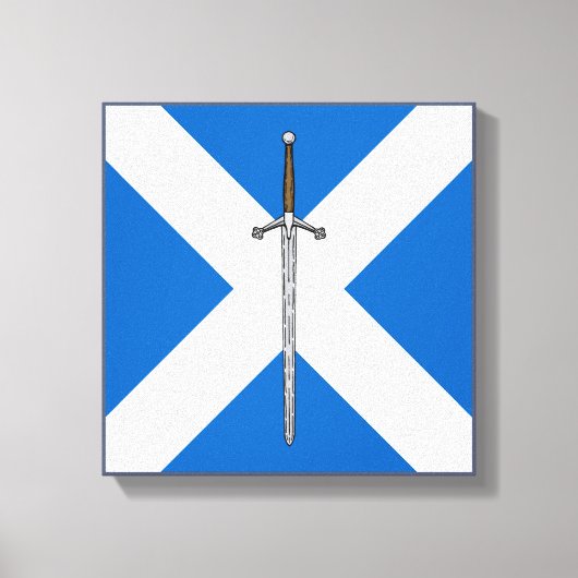 Toile Claymore et Saltire (Recto)