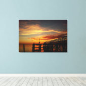 Toile Clé de cèdre Floride Sunset 9 (Insitu (Plancher de Bois))