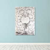 Toile Clé de l'arbre généalogique (Insitu (Plancher de Bois))