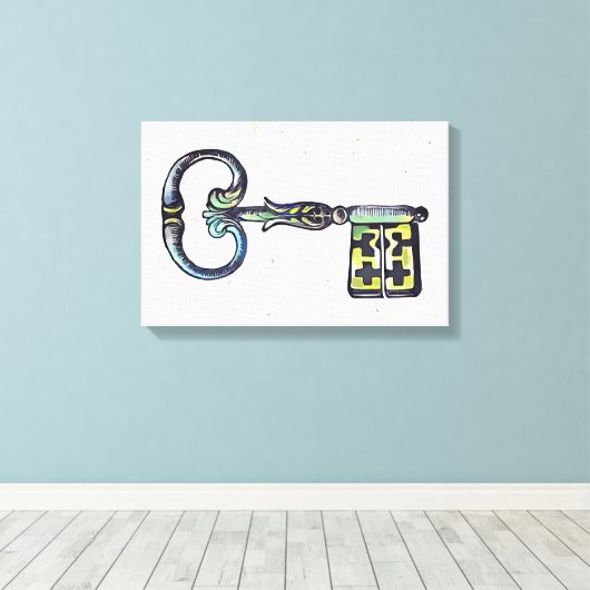 Toile Clé médiévale (Insitu (Plancher de Bois))