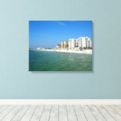 Toile Clearwater Beach, Floride (Insitu (Plancher de Bois))