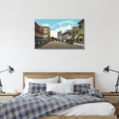 Toile Clearwater, Floride - Vue sud de Ft. Harrison (Insitu(Chambre))