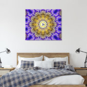 Toile Clematis Om Mandala Imprimé (Insitu(Chambre))