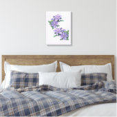 Toile Clematis violet (Insitu(Chambre))