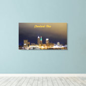 Toile Cleveland, Ohio Million Dollar View (Insitu (Plancher de Bois))