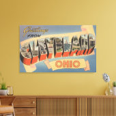 Toile Cleveland, Ohio - Scènes de grandes lettres (Insitu(Salon))