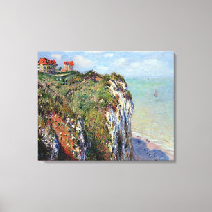 Toile Cliff à Dieppe, par Claude Monet