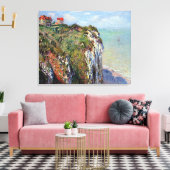 Toile Cliff À Dieppe, par Claude Monet (Insitu(Salon))
