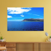 Toile Cliff Brown près de la mer (Insitu(Salon))