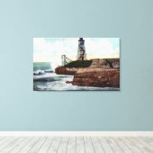 Toile Cliff Drive Vue du moteur Wave (Insitu (Plancher de Bois))