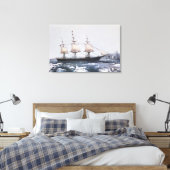 Toile Clipper Ship "Red Jacket" (Insitu(Chambre))