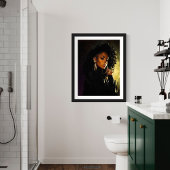 Toile Clique - Regal Afrocentric Portrait Artwork