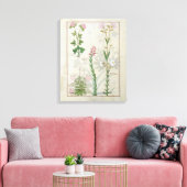 Toile Clocher rouge & Aube Bellidis Onobrychis & Hyssopu (Insitu(Salon))