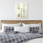 Toile Clocher rouge & Aube Bellidis Onobrychis & Hyssopu (Insitu(Chambre))