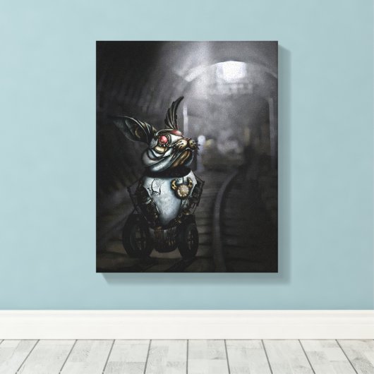 Toile Clockwork Rabbit (Insitu (Plancher de Bois))