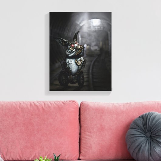 Toile Clockwork Rabbit (Insitu(Salon))