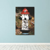 Toile Close-up of Fire Hydrant (Insitu (Plancher de Bois))