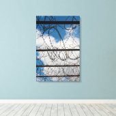Toile Clôture de fil de fer barbelé (Insitu (Plancher de Bois))