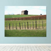 Toile clôture de la ferme (Insitu (Plancher de Bois))