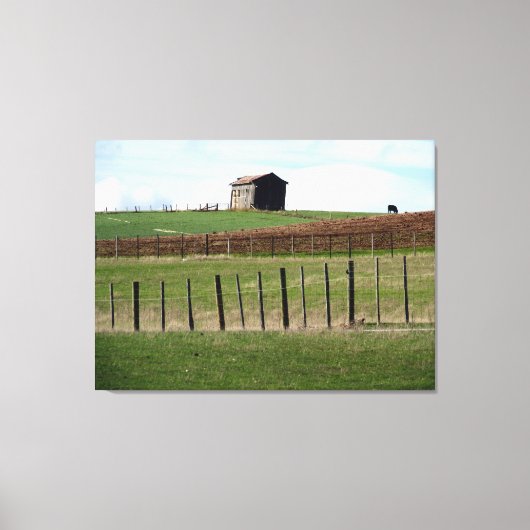 Toile clôture de la ferme (Recto)