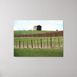 Toile clôture de la ferme