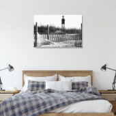 Toile Clôtures de plage et phare (Insitu(Chambre))