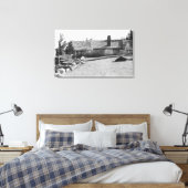 Toile Cloud Casquette Inn at Mt. Hood, Oregon Photograph (Insitu(Chambre))