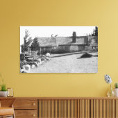Toile Cloud Casquette Inn at Mt. Hood, Oregon Photograph (Insitu(Salon))