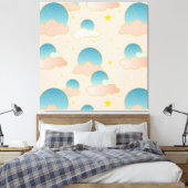 Toile Cloud Neuf Vibes (Insitu(Chambre))