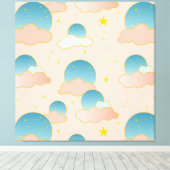 Toile Cloud Neuf Vibes (Insitu (Plancher de Bois))