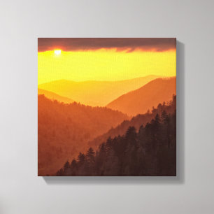 Toile Clouds Fills Valley, Tennessee