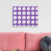 Toile Clover violet (Insitu(Salon))