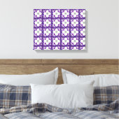 Toile Clover violet (Insitu(Chambre))
