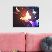 Toile Clowing Night Butterflies (Insitu(Salon))