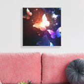 Toile Clowing Night Butterflies (Insitu(Salon))