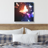 Toile Clowing Night Butterflies (Insitu(Chambre))