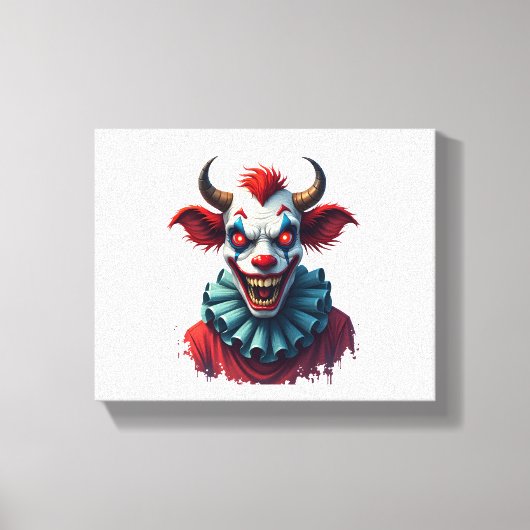 Toile Clown Cow of Terror (Recto)