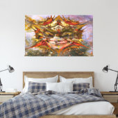 Toile Clown étoile (Insitu(Chambre))